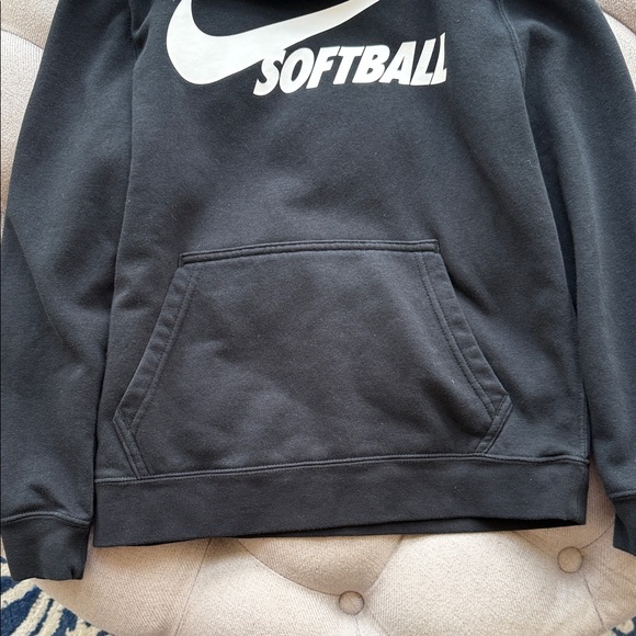 Nike Black Softball Pullover Hoodie - Picture 3 of 5